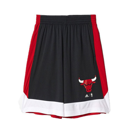 Adidas NBA Short Niño Winter Hoops Chicago Bulls (negro/black/red)