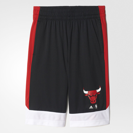 Adidas NBA Short Niño Winter Hoops Chicago Bulls (negro/black/red)