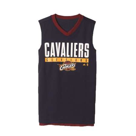 Adidas NBA Cleveland Cavaliers Youth Winter Hoops Reversible SL (garnet/navy/yellow)