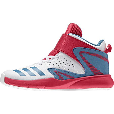 Adidas BasketBall Fun 2 Kids (white/red/blue)