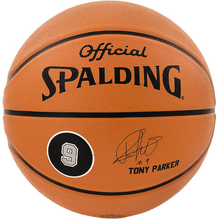 Balón Spalding Tony Parker (Talla 7/naranja)