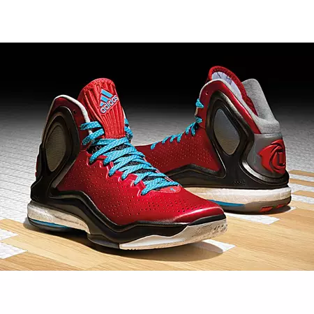 D. Rose 5 Boost "Satoransky" (rojo/azul/negro/blanco)