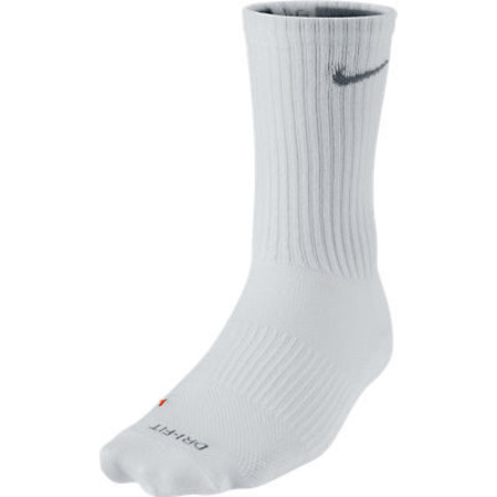 Nike Dynamic Non Cushion Crew Basket Socks (101/white)