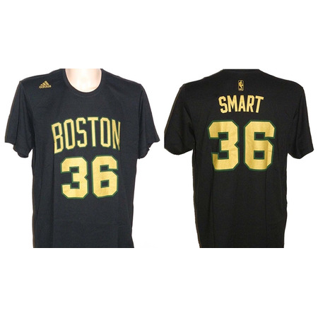 Camiseta Adidas Game Time "Smart" Boston (negro)