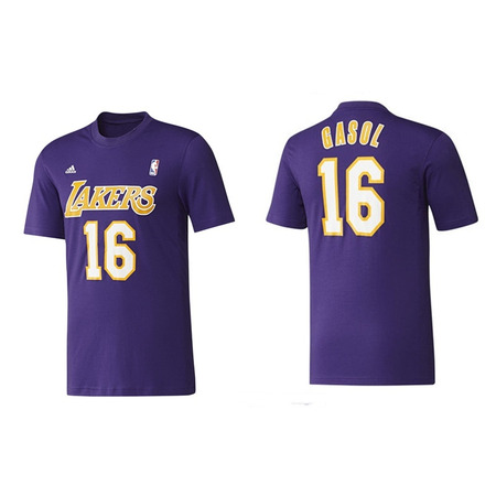 Camiseta Gametime Gasol Lakers (purple)