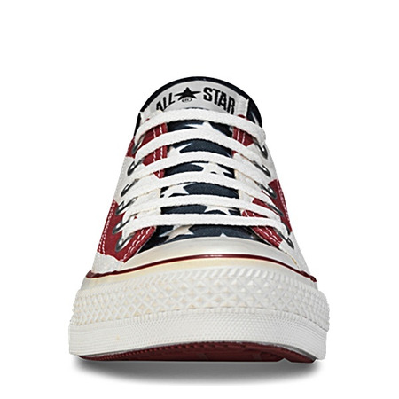 Converse Lonas All Star "Usa" OX Low (602/blanco/rojo/azul)