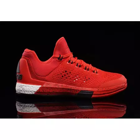 Adidas Crazy Light Boost 2015 Primeknit Low "Scarlet" (rojo/negro/blanco)