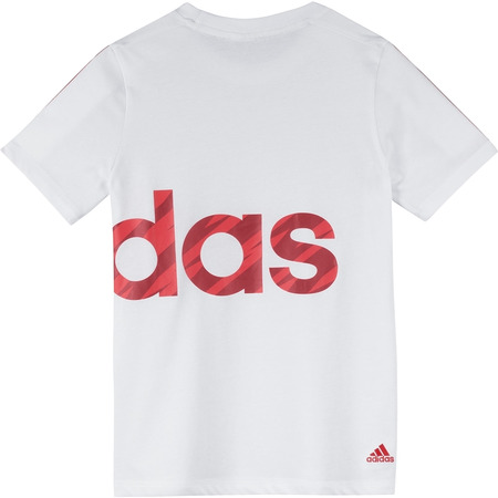 Adidas Recharged Tee kids (white/red)