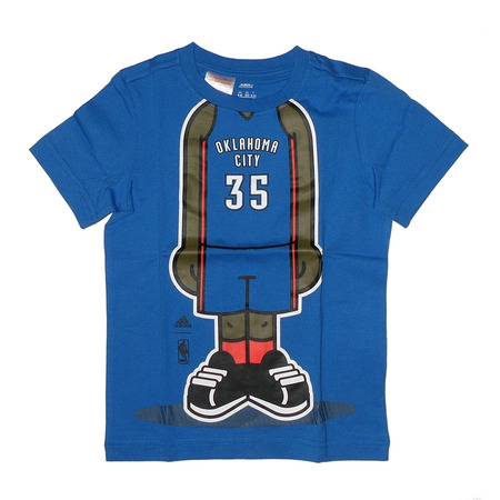 Adidas Tee GFX Graphic Oklahoma City Durant Nº 35 (azul)