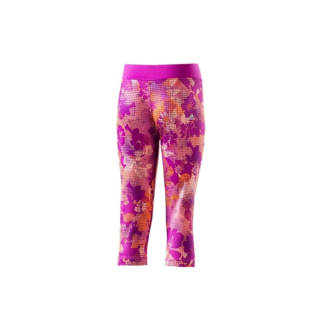 Adidas Young Girls Floral 3/4 Thingt (purple/pink)