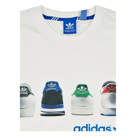 Adidas Originals Shoe Tab Tee Men´s (Branco)