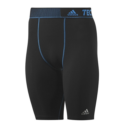 Adidas Malla TechFit Base (Preto/Azul)