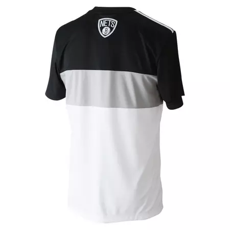 Adidas Camiseta NBA Nets Winter Hoops (negro/gris/blanco)