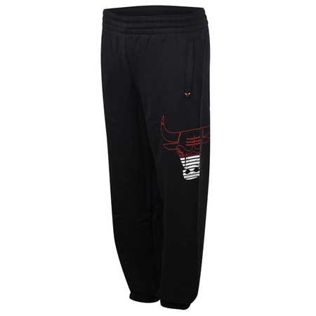 Adidas NBA Pantalón Niño Fan Winter Chicago Bulls (negro)