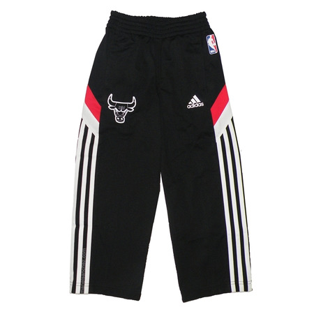 Adidas Young NBA Bulls Winter Hoops Pants (black/red/white)