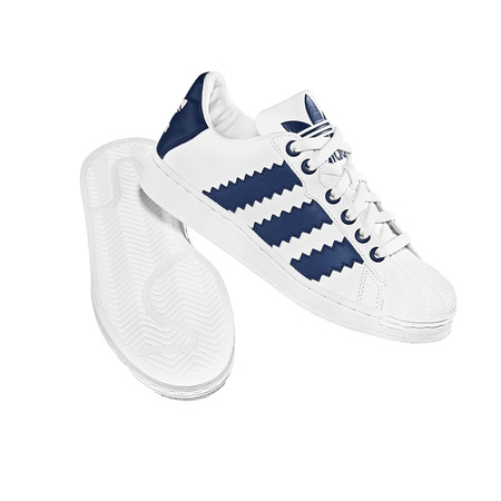 Adidas Ultrastar XL Niño  (28-35) (Branco/Marino)