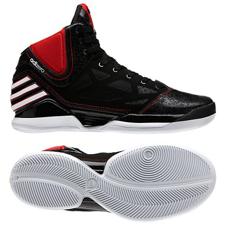 Adidas AdiZero Rose 2.5 (black/white/red)