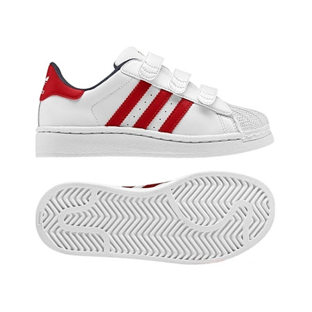 Adidas Superstar 2 CF Inf (white/red)(20-27)