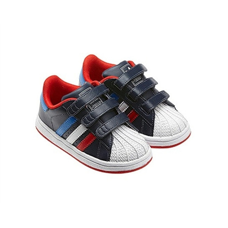 Adidas Superstar 2 CF Inf (navy/white/red/blue)(20-27)