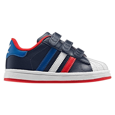 Adidas Superstar 2 CF Inf (navy/white/red/blue)(20-27)