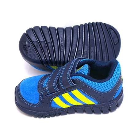 Adidas Superstar Fluid CF Infant (azul/limão)