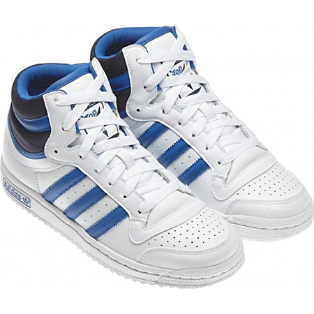 Adidas Top Ten Hi Kids (branco/azul)