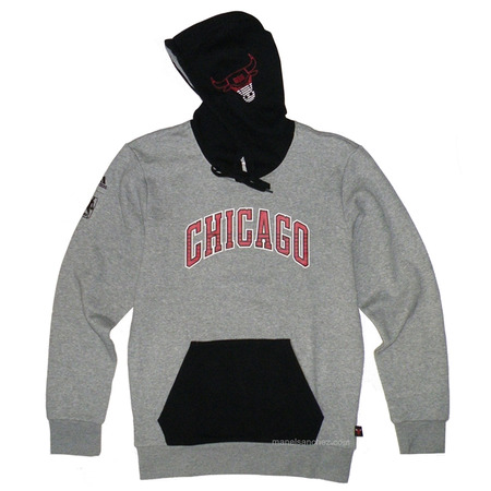 Adidas NBA Bulls Fan Winter Fleece Hoodie Men´s (grey/black)