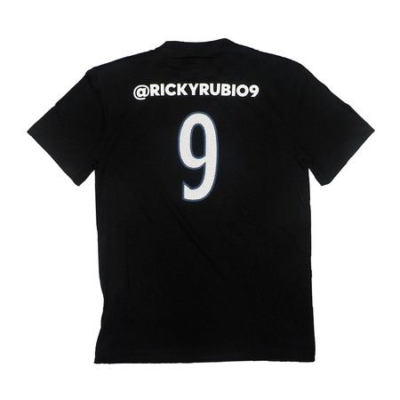 Adidas Ricky Rubio Nº 9 GFX Twitter Tee (preto/branco)