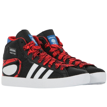 Adidas Basketprofi Spider Kids (pret/branco/vermelho)