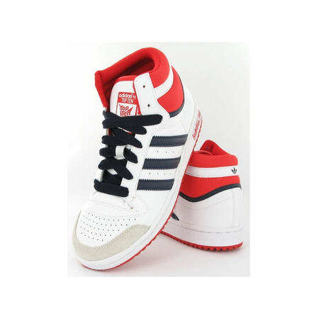 Adidas TopTen Hi Kids (36-40) (branco/azul/laranja)