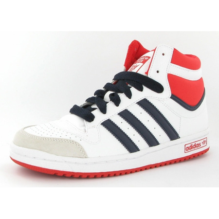 Adidas TopTen Hi Kids (36-40) (branco/azul/laranja)