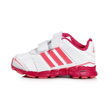 Adidas adifast Syn CF Infant (branco/rosado)(19-27)