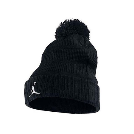 Jordan Pom Beanie (010/black/white)