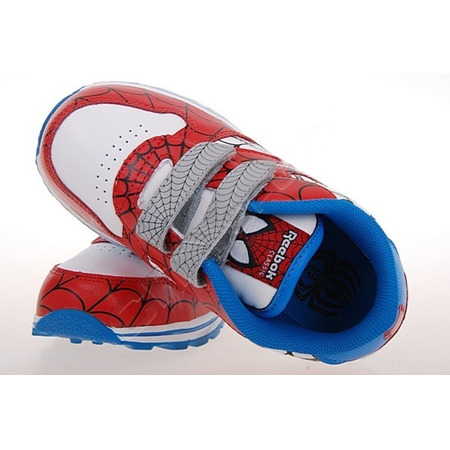 Reebok Versa CL Leather 2V Marvel (blanco/rojo/azul)