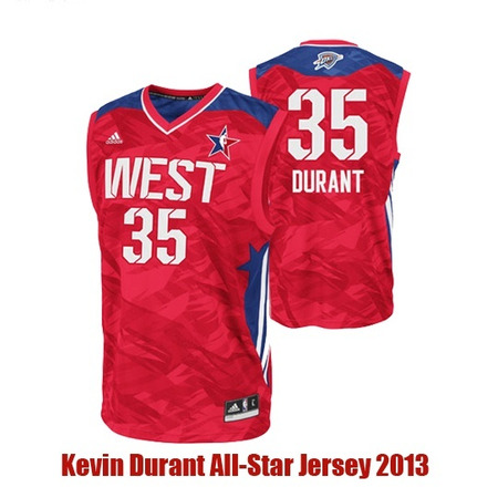Kevin Durant NBA All Star 2013 Jerseys Western Number 35
