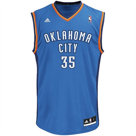 Adidas NBA Replica Kevin Durant Jersey (azul)