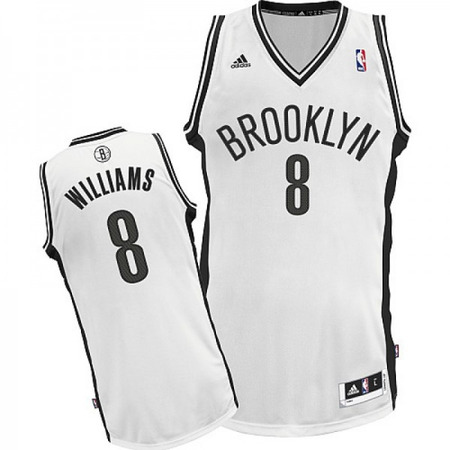 Adidas Camiseta Swingman Deron Williams Nets (blanco/negro)