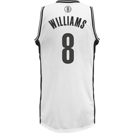 Adidas Camiseta Swingman Deron Williams Nets (blanco/negro)