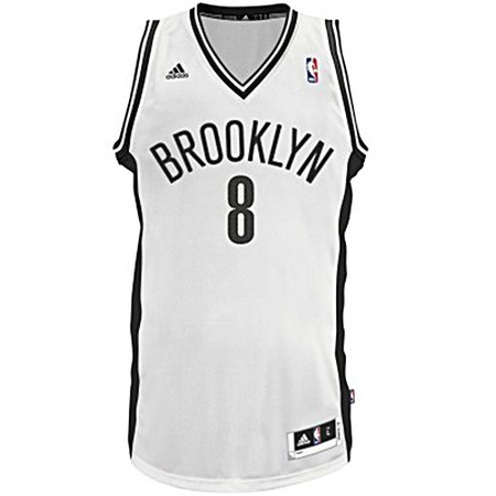 Adidas Camiseta Swingman Deron Williams Nets (blanco/negro)