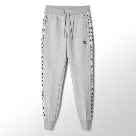 Adidas Original Pantalón Girlie Zebra TP Flock (gris)