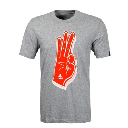 Adidas Camiseta 3 Fingers (gris)