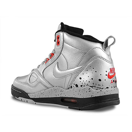 Nike Wmns Flight 13 Mid "Silver" (002/plata/negro)