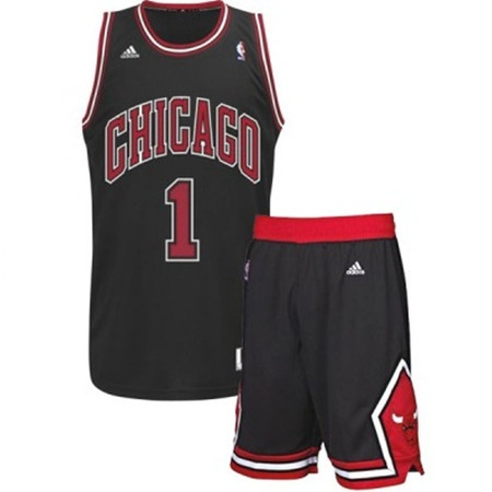 Adidas Pack Derrick Rose Bulls Niño (negro/rojo/blanco)