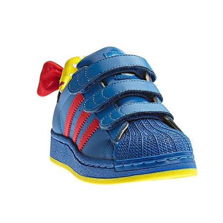 Adidas Superstar Disney Snow white CF Kids Girl (azul/vermelho/)