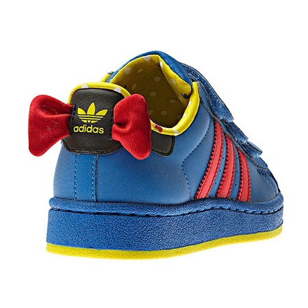 Adidas Superstar Disney Snow white CF Kids Girl (azul/vermelho/)