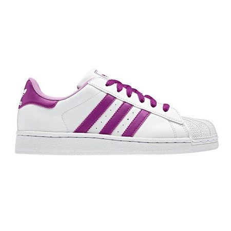 Adidas Superstar 2 J (36-39/branco/rosado)