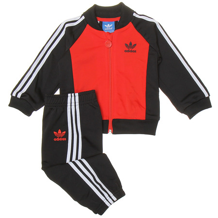 Adidas Originals Chándal Infantil Superstar (rojo/negro/blanco)