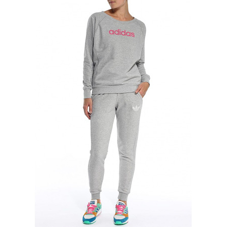 Adidas Originals Pantalón Mujer Slim Track Pant (gris)