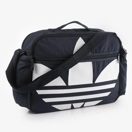 Adidas Originals Bolso AirLiner Canvas (marino/blanco)