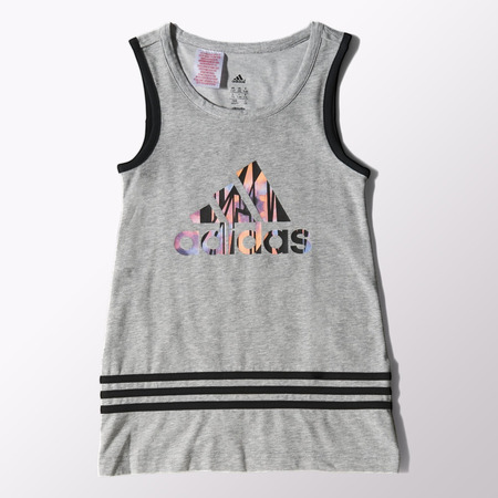 Adidas Camiseta Tirantes Niña Wardrobe Style (gris)